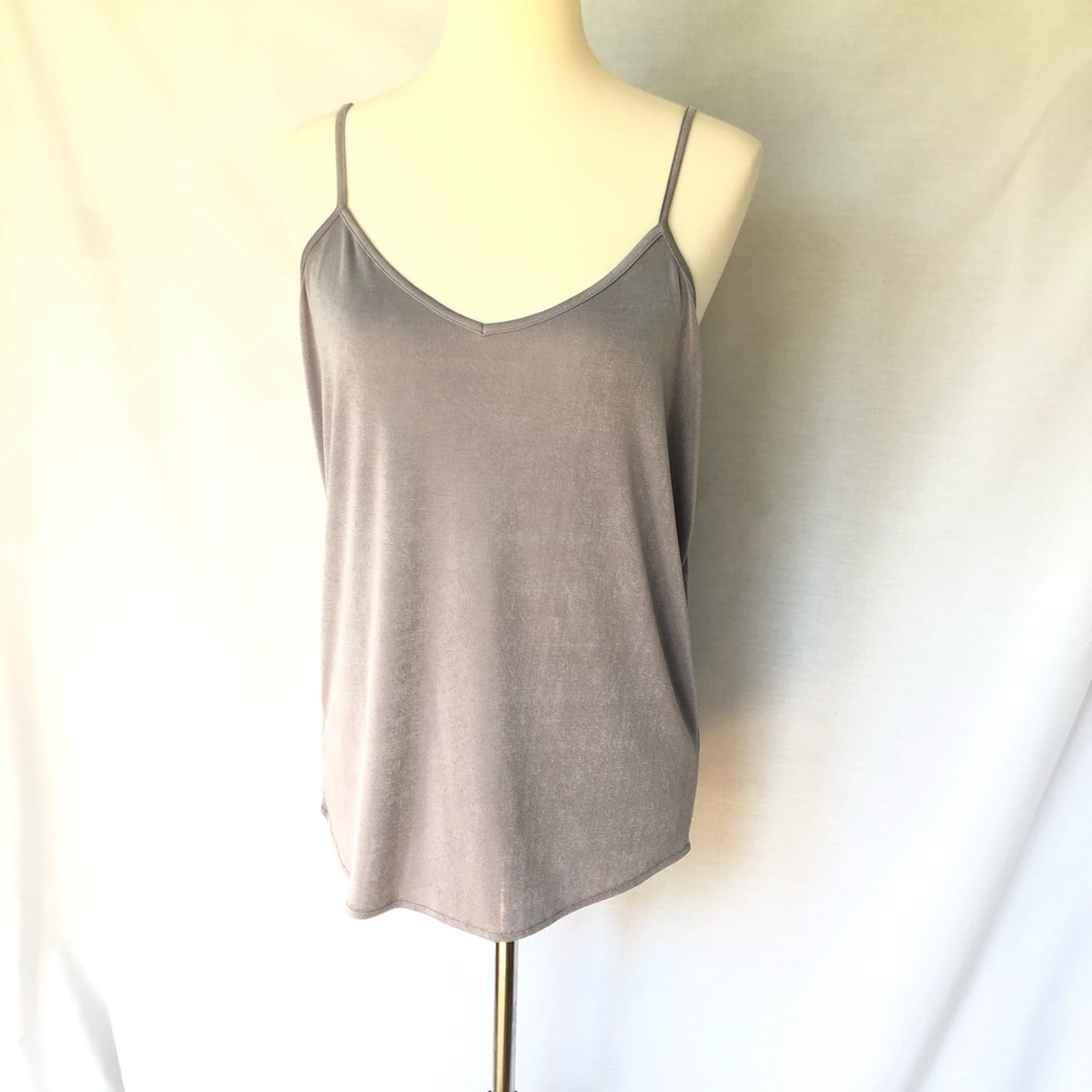 Grehy Gray Cami, size L, New With Tags